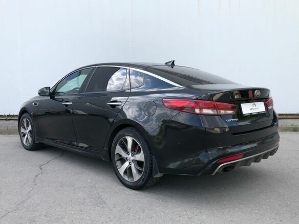 2017 Kia Optima IV, чёрный, 1530000 рублей - вид 3