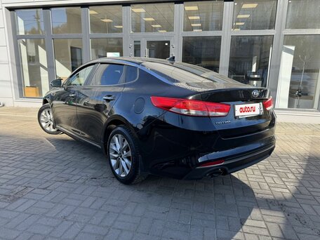 2017 Kia Optima IV, чёрный, 1400000 рублей, вид 2