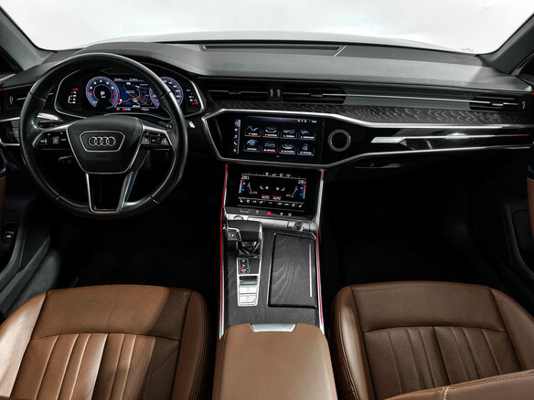 2020 Audi A6 45 TFSI V (C8), серый, 4150000 рублей - вид 17