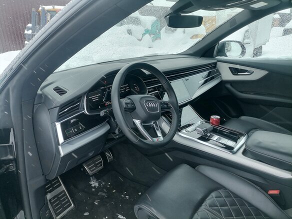 2023 Audi Q8 50 TDI I (4M), чёрный - вид 10