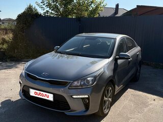 2019 Kia Rio IV, серый, 1550000 рублей, вид 1