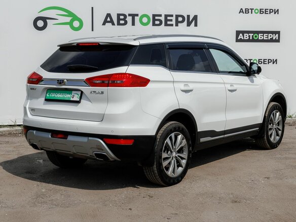 2019 Geely Atlas I, белый - вид 4