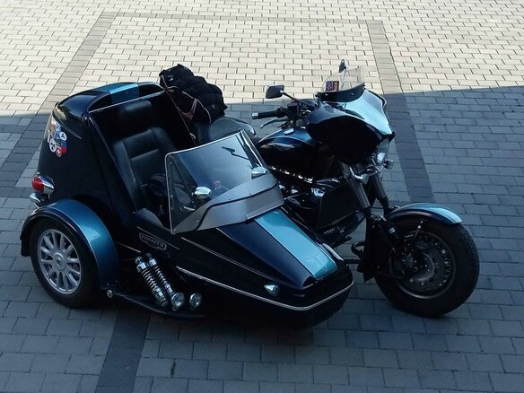 2008 Triumph Rocket III, синий, 1650000 рублей - вид 4