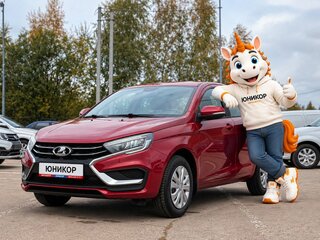 2026 Lada (ВАЗ) Vesta I Рестайлинг (NG), красный, 1785900 рублей, вид 1