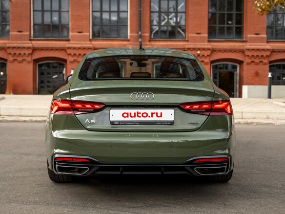 2021 Audi A5 Sportback 45 TFSI II (F5) Рестайлинг, зелёный, 4300000 рублей - вид 7