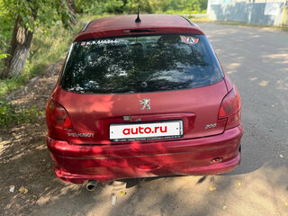2009 Peugeot 206 +, красный, 210000 рублей, вид 3