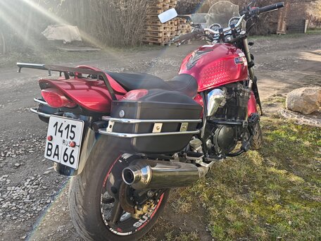 1997 Suzuki GSX 400 Inazuma, красный, 300000 рублей, вид 4