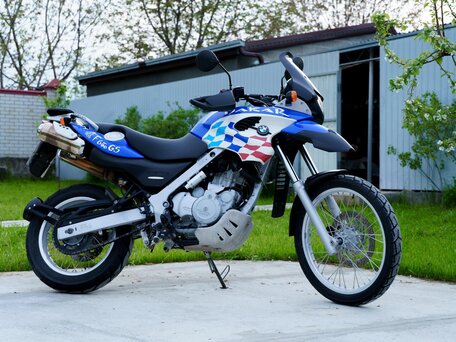 2002 BMW F 650 GS, синий, 450000 рублей, вид 3