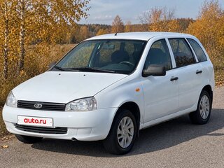 2012 Lada (ВАЗ) Kalina I, белый, 235000 рублей, вид 1