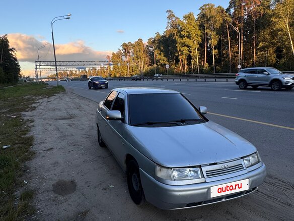 2007 Lada (ВАЗ) 2110, серебристый, 180000 рублей - вид 10