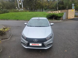 2016 Lada (ВАЗ) Vesta I, серебристый, 770000 рублей, вид 2