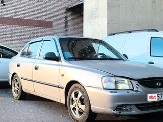 2007 Hyundai Accent ТагАЗ II, серебристый, 200000 рублей, вид 3