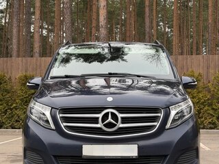2015 Mercedes-Benz V-Класс Extra Long 220 d экстра длинный III (W447), синий, 3300000 рублей, вид 2