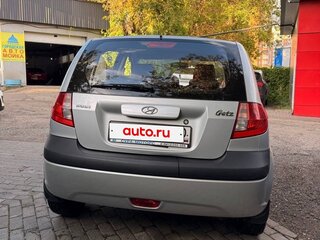 2008 Hyundai Getz I Рестайлинг, серебристый, 460000 рублей, вид 4