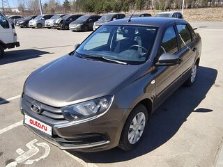 2018 Lada (ВАЗ) Granta I Рестайлинг, коричневый, 677000 рублей, вид 1