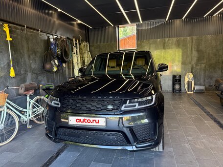 2020 Land Rover Range Rover Sport II Рестайлинг, чёрный, 7500000 рублей, вид 4