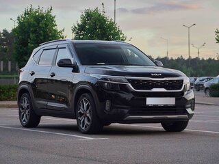 2022 Kia Seltos I, чёрный, 2200000 рублей, вид 1