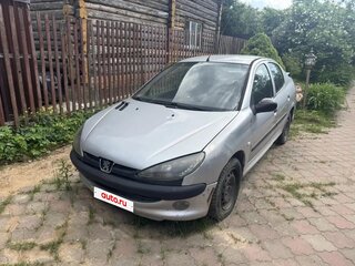 2007 Peugeot 206, серебристый, 165000 рублей, вид 3