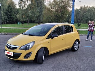 2012 Opel Corsa D Рестайлинг II, жёлтый, 810000 рублей, вид 1