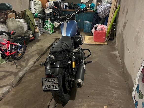 2018 Yamaha XV950 Bolt, синий, 690000 рублей - вид 9