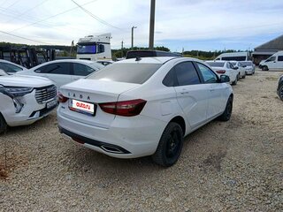 2025 Lada (ВАЗ) Vesta I Рестайлинг (NG), белый, 963300 рублей, вид 3