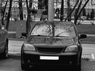 2007 Chevrolet Lacetti I, чёрный, 350000 рублей, вид 3