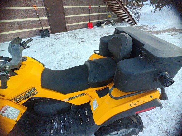 2005 BRP Can-Am Outlander 800, жёлтый, 750000 рублей - вид 8