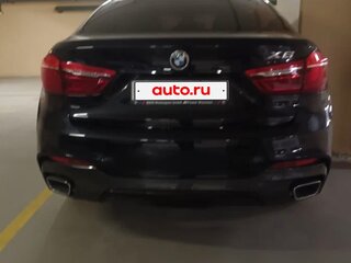 2018 BMW X6 40d II (F16), синий, 3601900 рублей, вид 4