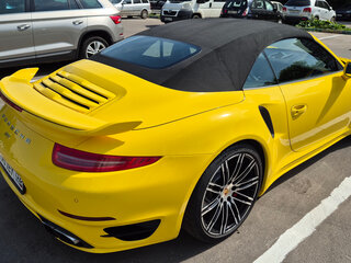 2015 Porsche 911 Turbo VII (991), жёлтый, 13900000 рублей, вид 5