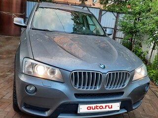 2013 BMW X3 28i xDrive II (F25), серый, 1690000 рублей, вид 3