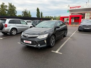 2016 Toyota Camry VII (XV50) Рестайлинг, чёрный, 1250000 рублей, вид 1