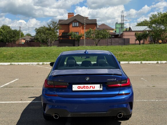 2020 BMW 3 серии 320d xDrive VII (G2x), синий - вид 6