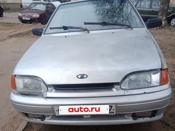 2003 Lada (ВАЗ) 2114, серебристый, 120000 рублей - вид 1