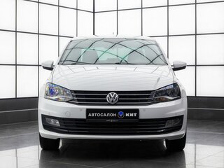 2018 Volkswagen Polo V Рестайлинг, белый, 1469000 рублей, вид 2