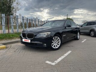 2009 BMW 7 серии 730d V (F01/F02/F04), чёрный, 1418396 рублей, вид 1