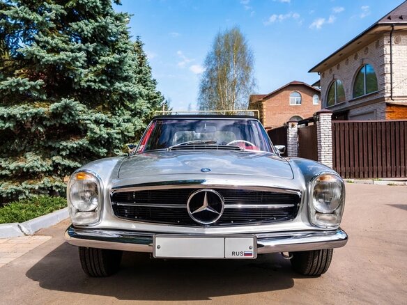 1968 Mercedes-Benz SL-Класс 280 5-speed II (W113), серый, 15500000 рублей - вид 1