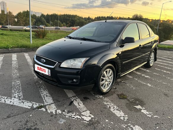 2007 Ford Focus II Рестайлинг, чёрный - вид 5