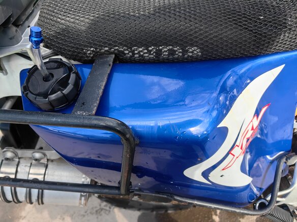 2001 Honda XRV 750 Africa Twin, синий, 520000 рублей - вид 7