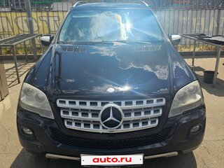 2009 Mercedes-Benz M-Класс 350 II (W164) Рестайлинг, чёрный, 1380000 рублей, вид 2