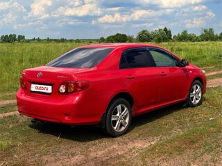 2008 Toyota Corolla AMT X (E140, E150), красный, 595000 рублей, вид 4