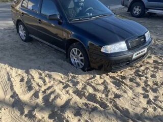2008 Skoda Octavia I (A4) Рестайлинг, чёрный, 500000 рублей, вид 1