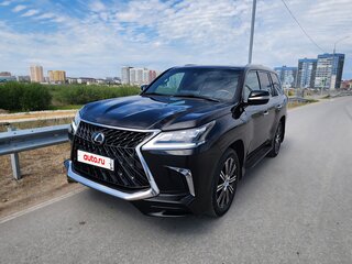 2018 Lexus LX 570 III Рестайлинг 2, чёрный, 8000000 рублей, вид 3