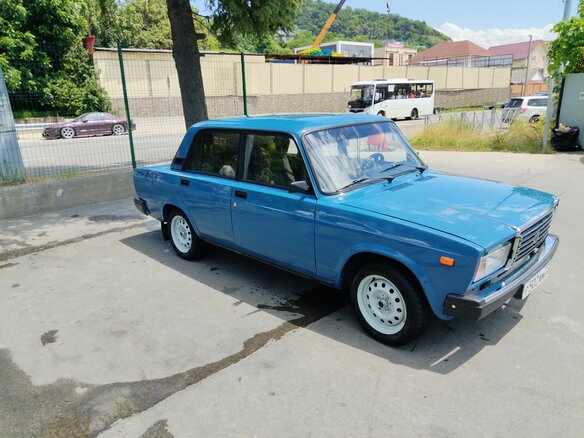 2003 Lada (ВАЗ) 2107, синий, 210000 рублей