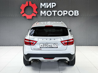 2018 Lada (ВАЗ) Vesta SW Cross I, белый, 970000 рублей, вид 5