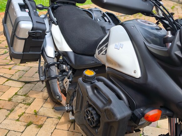 2012 Suzuki V-Strom DL 650, белый - вид 6