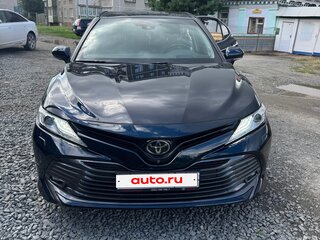 2018 Toyota Camry VIII (XV70), синий, 3200000 рублей, вид 1