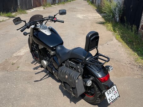 2010 Honda Shadow 750, чёрный, 720000 рублей, вид 4