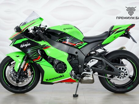 2023 Kawasaki ZX-10R Ninja, зелёный, 1847000 рублей, вид 2