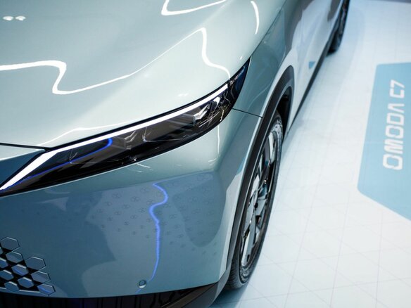 2026 Omoda C7, зелёный - вид 16