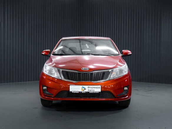 2012 Kia Rio 5-speed III, красный, 649000 рублей - вид 1